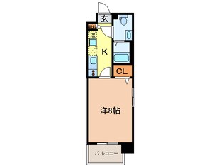 プレサンスｍｉｕ新栄(1304)の物件間取画像